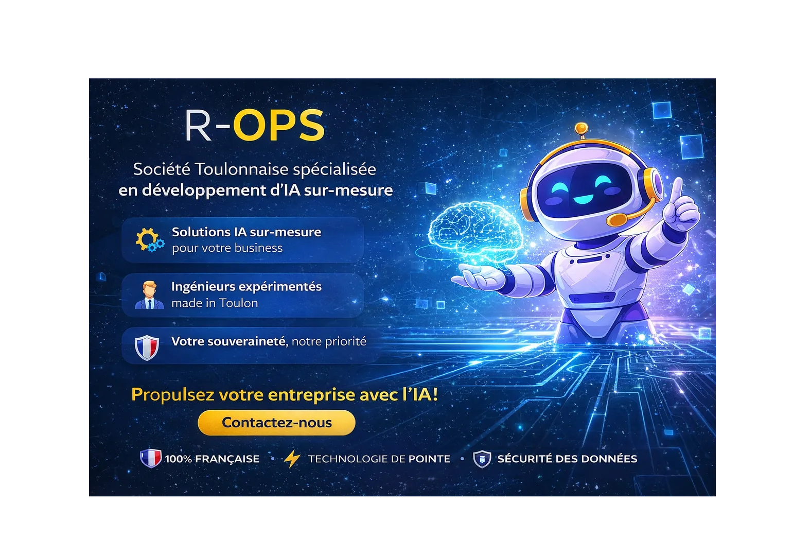 Intelligence artificielle et automatisation sur mesure : R-OPS, la pépite tech toulonnaise