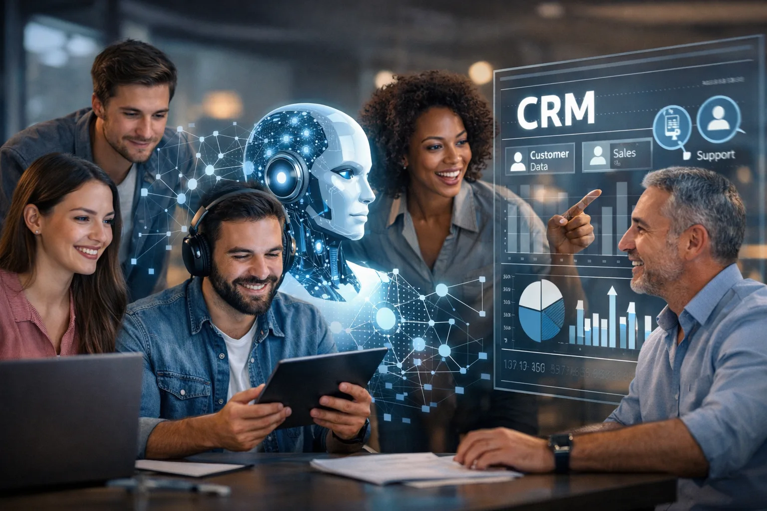  comment l'intelligence artificielle transforme la gestion de la relation client