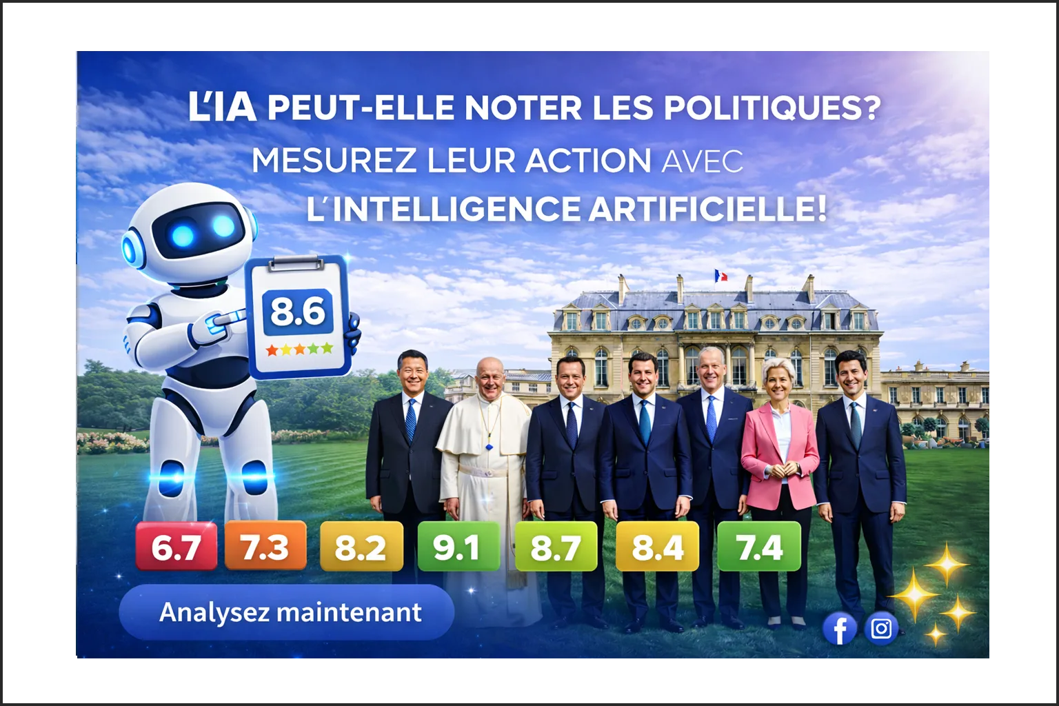 Peut-on vraiment noter les politiques avec une IA ? OUI-NON